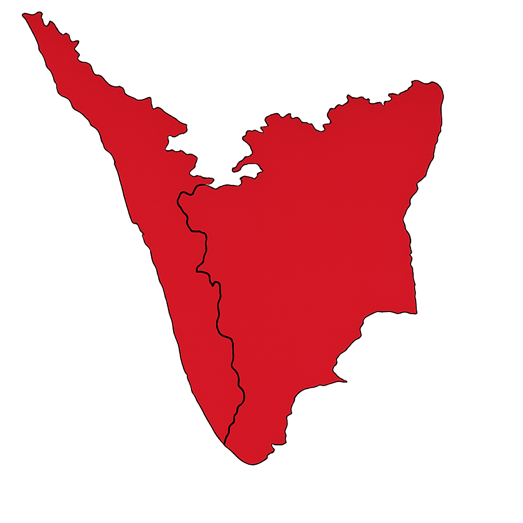 South India Map