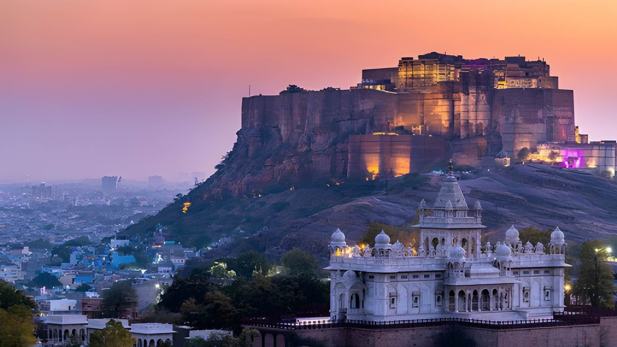 Rajasthan for first trip to India